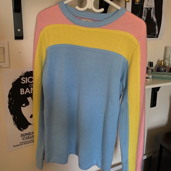 UNIF rainbow sweater - Picture 1 of 3